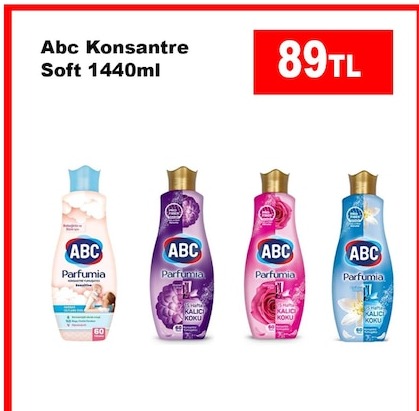 Abc Konsantre Soft 1440Ml