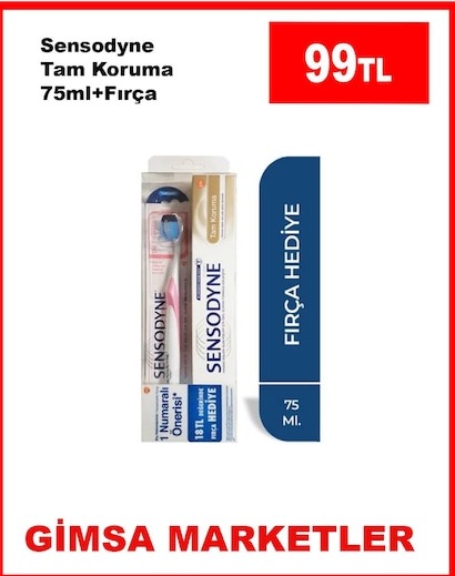 Sensodyne Tam Koruma 75Ml+Fırça