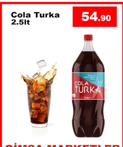 Cola Turka 2.5Lt