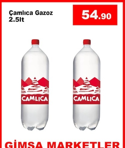 Çamlıca Gazoz 2.5Lt