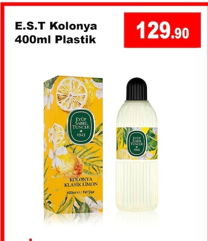 E.S.T Kolonya 400Ml Plastik