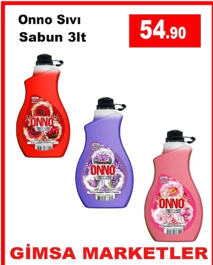Onno Sıvı Sabun 3Lt