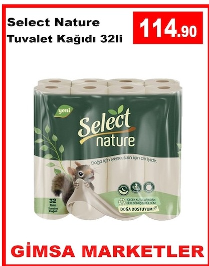 Select Nature Tuvalet Kağıdı 32Li