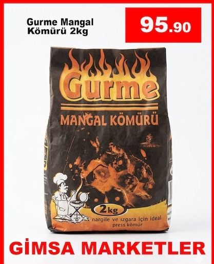 Gurme Mangal Kömürü 2Kg