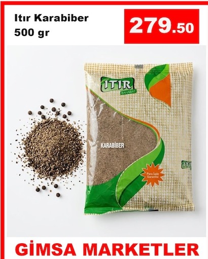 Itır Karabiber 500Gr