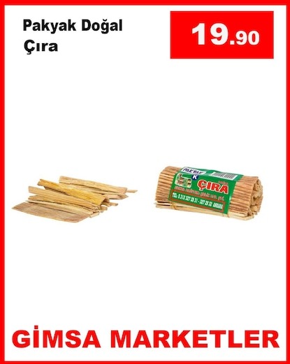 Pakyak Doğal Çıra