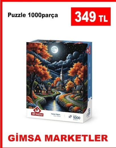 Puzzle 1000 Parça