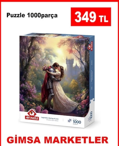 Puzzle 1000 Parça Legendary Spring Of Love