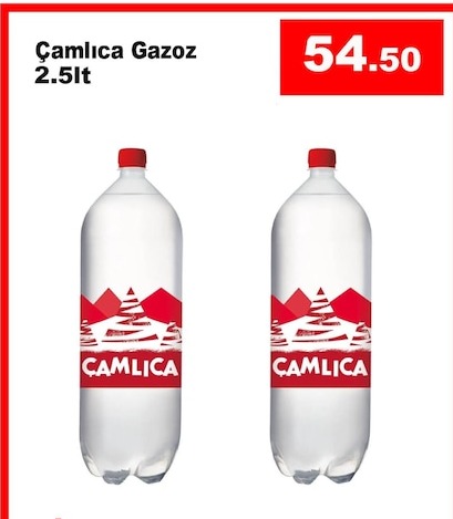 Çamlıca Gazoz 2.5Lt