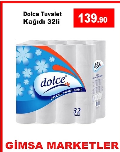 Dolce Tuvalet Kağıdı 32Li