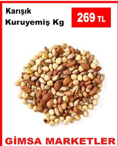 Karışık Kuruyemiş Kg