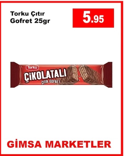 Torku Çıtır Gofret 25Gr