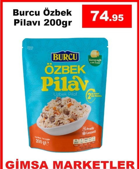 Burcu Özbek Pilavı 200Gr