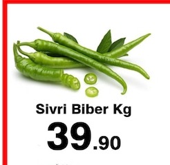 Sivri Biber Kg