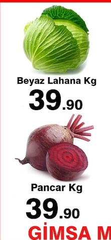 Beyaz Lahana Kg
