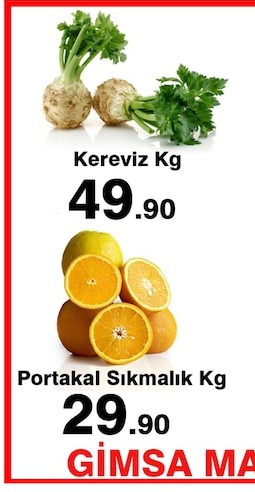 Portakal Sıkmalik Kg