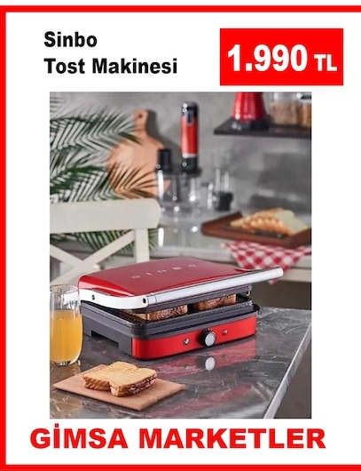 Sinbo Tost Makinesi