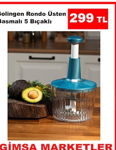 Solingen Rondo Üsten Basmalı 5 Bıçaklı