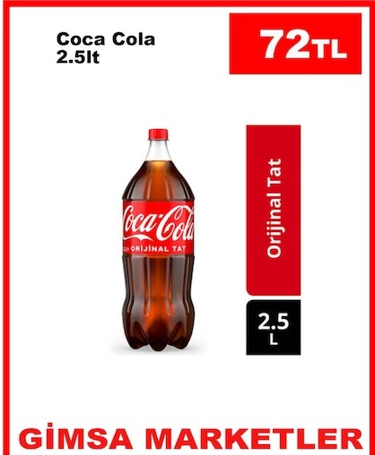 Coca Cola 2.5Lt