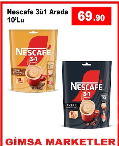 Nescafe 3Ü1 Arada 10'Lu