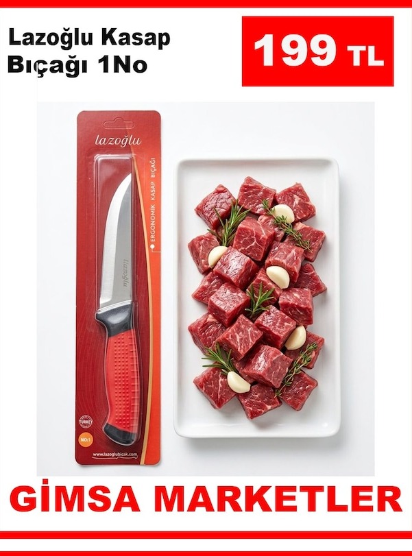 Lazoğlu Kasap Bıçağı 1No