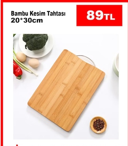 Bambu Kesim Tahtasi 20*30Cm