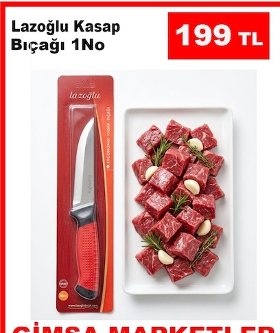 Lazoğlu Kasap Bıçağı 1No