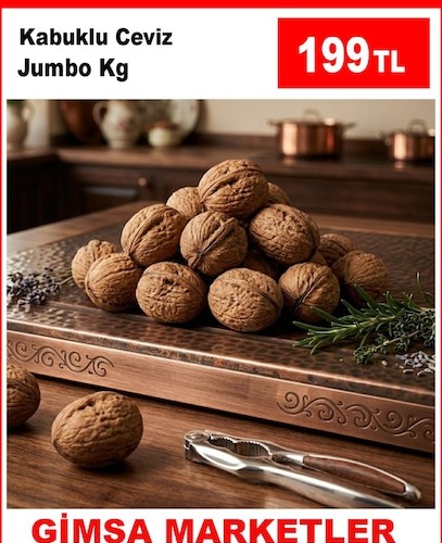 Kabuklu Ceviz Jumbo Kg
