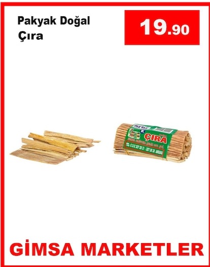 Pakyak Doğal Çıra
