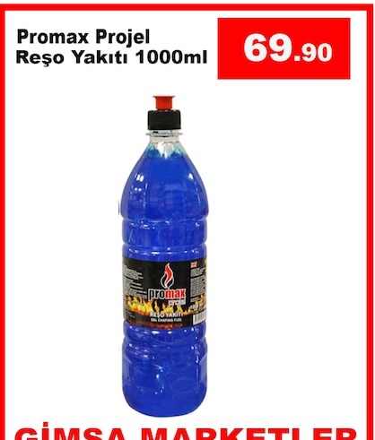 Promax Projel Reşo Yakıtı 1000Ml