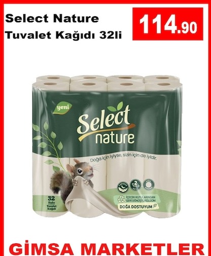 Select Nature Tuvalet Kağıdı 32Li