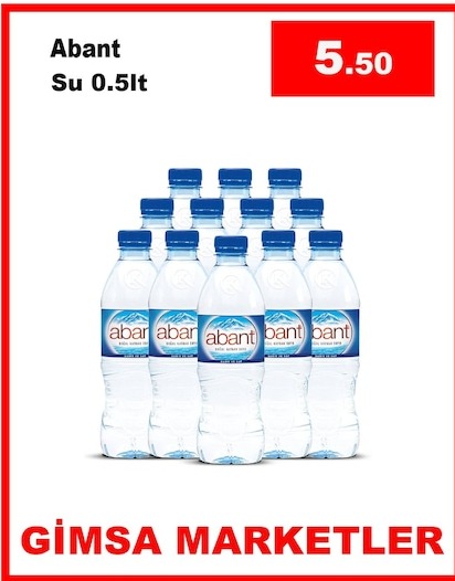 Abant Su 0.5Lt
