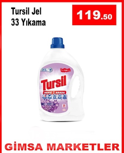 Tursil Jel 33 Yikama