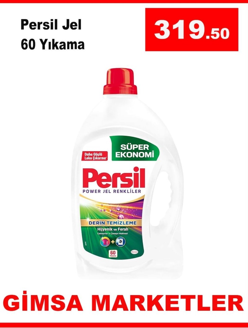 Persil Jel 60 Yikama