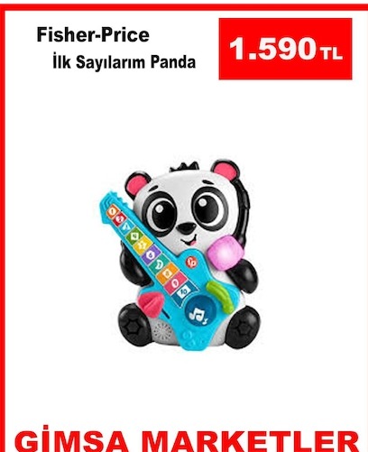 Fisher-Price İlk Sayılarım Panda
