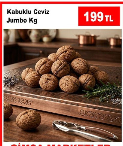 Kabuklu Ceviz Jumbo Kg