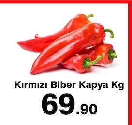 Kırmızı Biber Kapya Kg