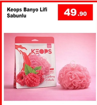 Keops Banyo Lifi Sabunlu