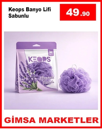 Keops Banyo Lifi Sabunlu Lavanta Kokulu