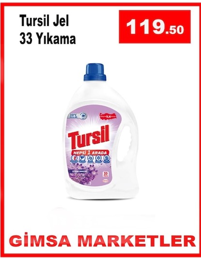 Tursil Jel 33 Yıkama