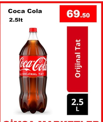 Coca Cola 2.5Lt