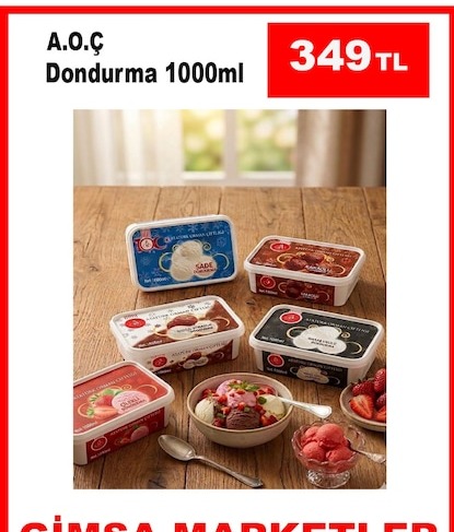 A.O.Ç Dondurma 1000Ml