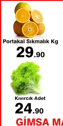 Portakal Sıkmalık Kg