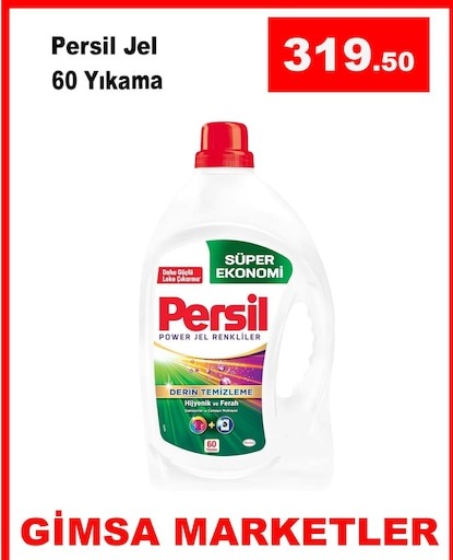 Persil Jel 60 Yıkama