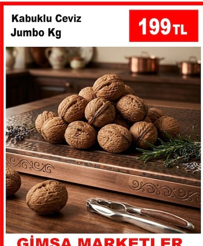 Kabuklu Ceviz Jumbo Kg