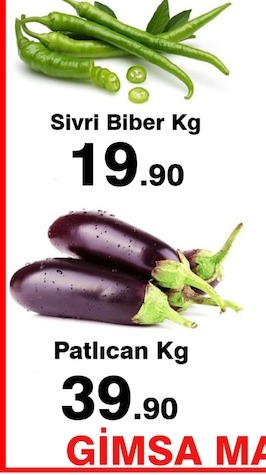 Sivri Biber Kg