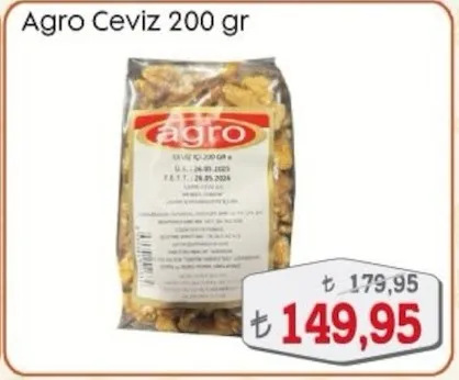 Agro Ceviz 200 Gr
