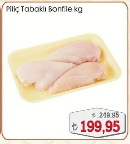 Piliç Tabaklı Bonfile Kg
