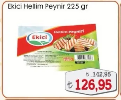 Ekici Hellim Peynir 225 Gr