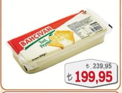 Bahçivan Tost Peyniri 600Gr